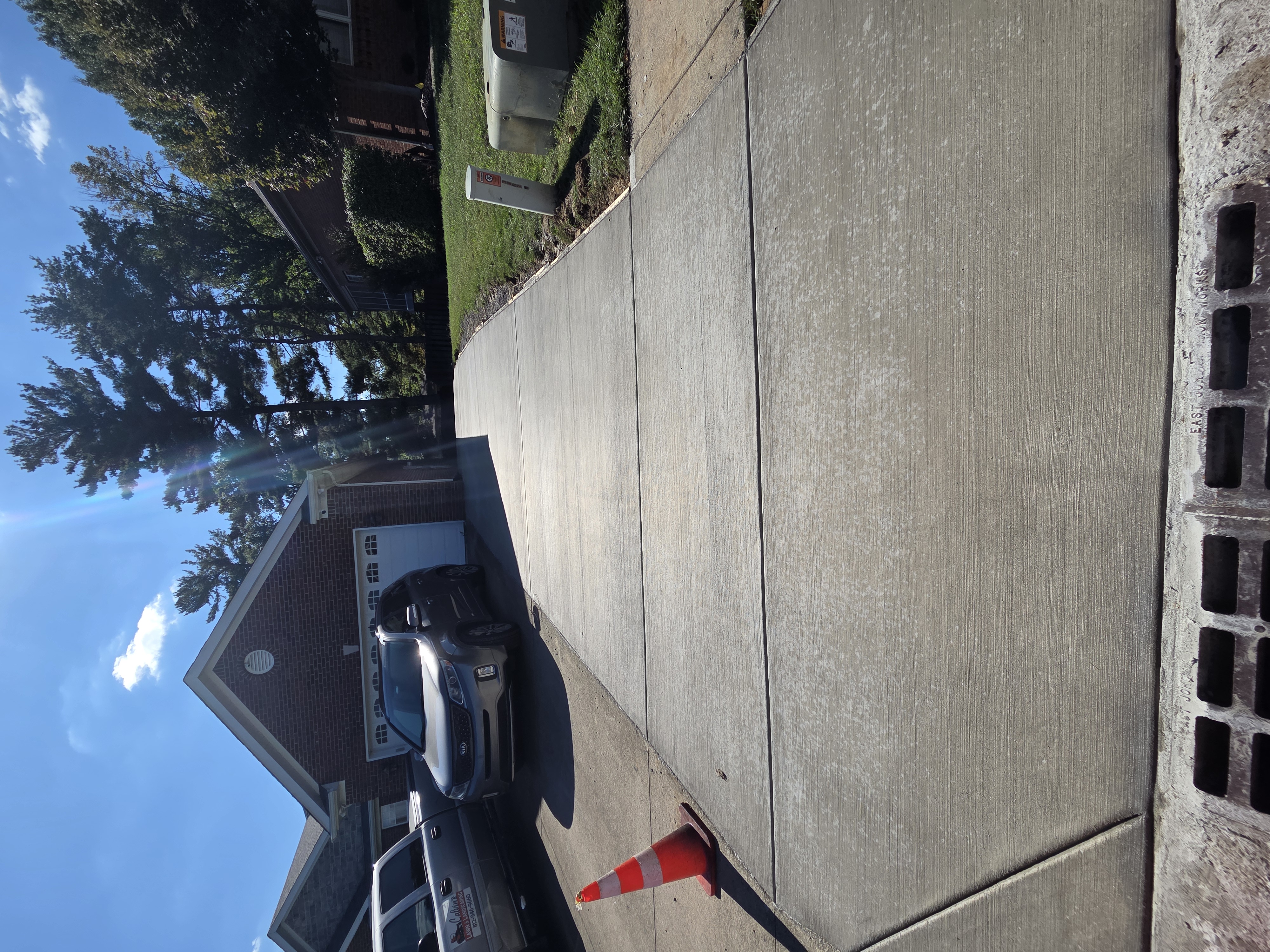 Concrete project completed in Louisville area