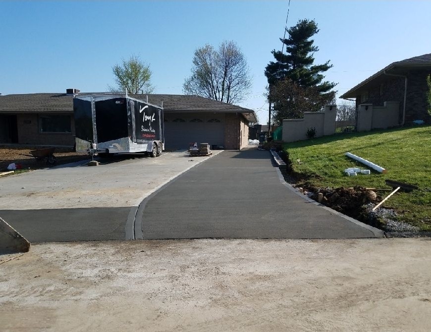 Asphalt repair and maintenance work