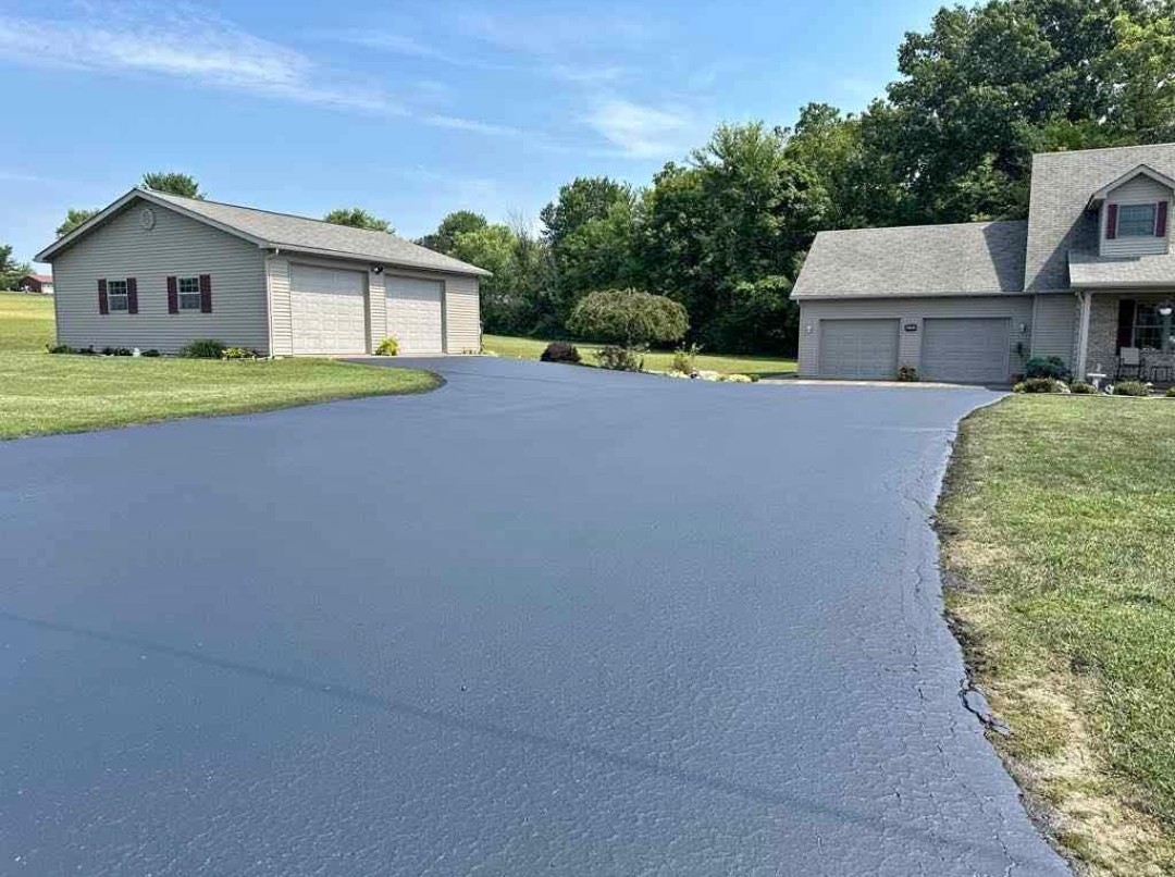 Stamped concrete and decorative finish work